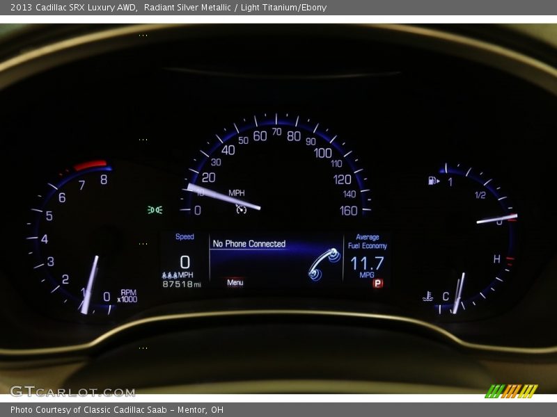 Radiant Silver Metallic / Light Titanium/Ebony 2013 Cadillac SRX Luxury AWD