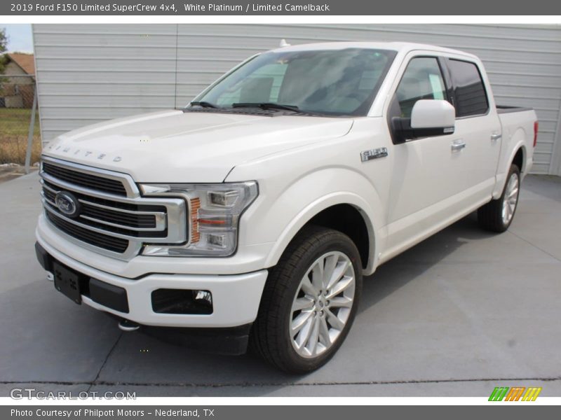 Front 3/4 View of 2019 F150 Limited SuperCrew 4x4