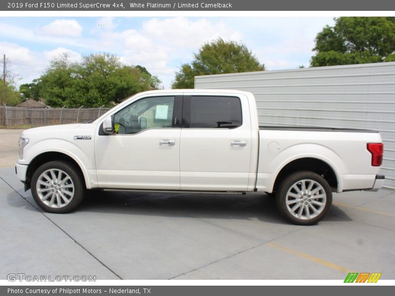  2019 F150 Limited SuperCrew 4x4 White Platinum