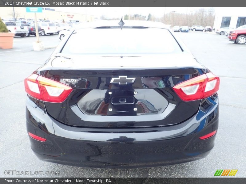 Mosaic Black Metallic / Jet Black 2017 Chevrolet Cruze LS