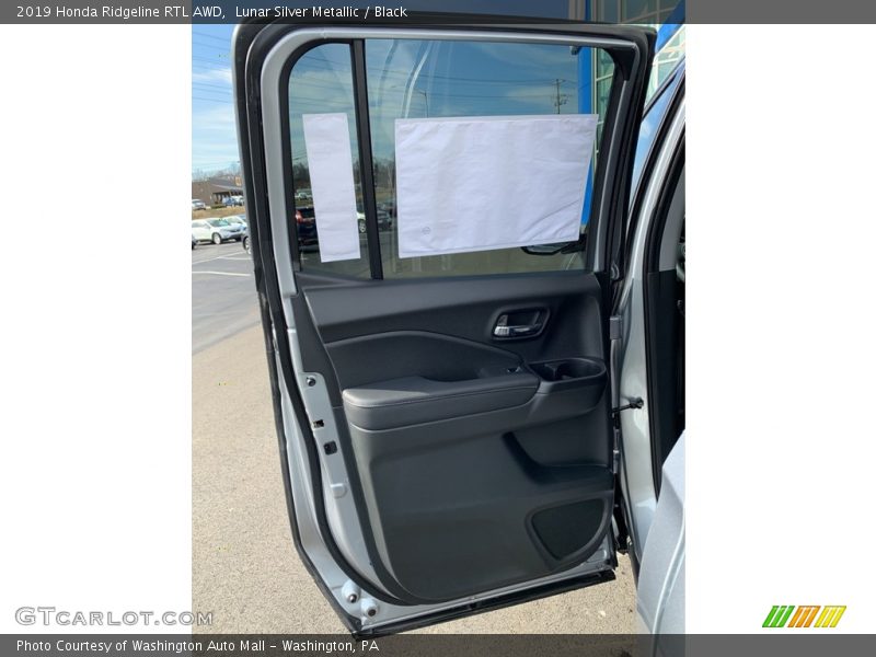 Lunar Silver Metallic / Black 2019 Honda Ridgeline RTL AWD