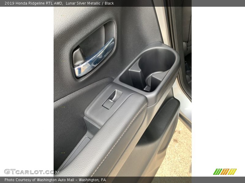 Lunar Silver Metallic / Black 2019 Honda Ridgeline RTL AWD
