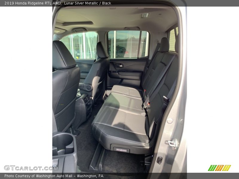 Lunar Silver Metallic / Black 2019 Honda Ridgeline RTL AWD