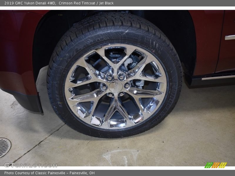Crimson Red Tintcoat / Jet Black 2019 GMC Yukon Denali 4WD