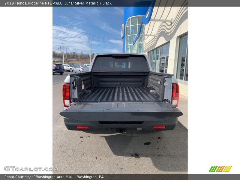 Lunar Silver Metallic / Black 2019 Honda Ridgeline RTL AWD