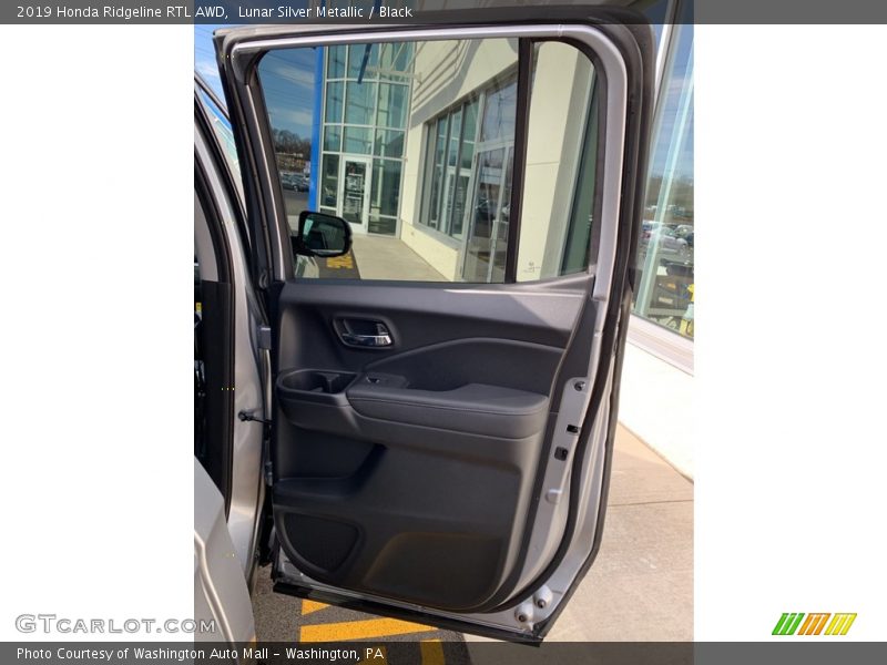 Lunar Silver Metallic / Black 2019 Honda Ridgeline RTL AWD