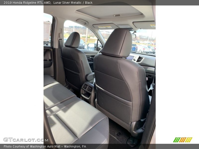 Lunar Silver Metallic / Black 2019 Honda Ridgeline RTL AWD