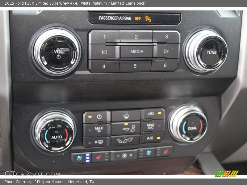 Controls of 2019 F150 Limited SuperCrew 4x4