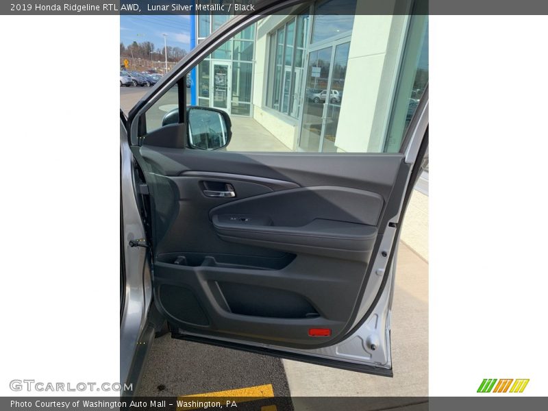 Lunar Silver Metallic / Black 2019 Honda Ridgeline RTL AWD