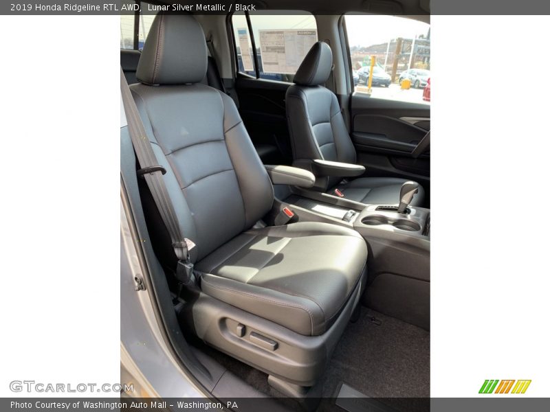 Lunar Silver Metallic / Black 2019 Honda Ridgeline RTL AWD