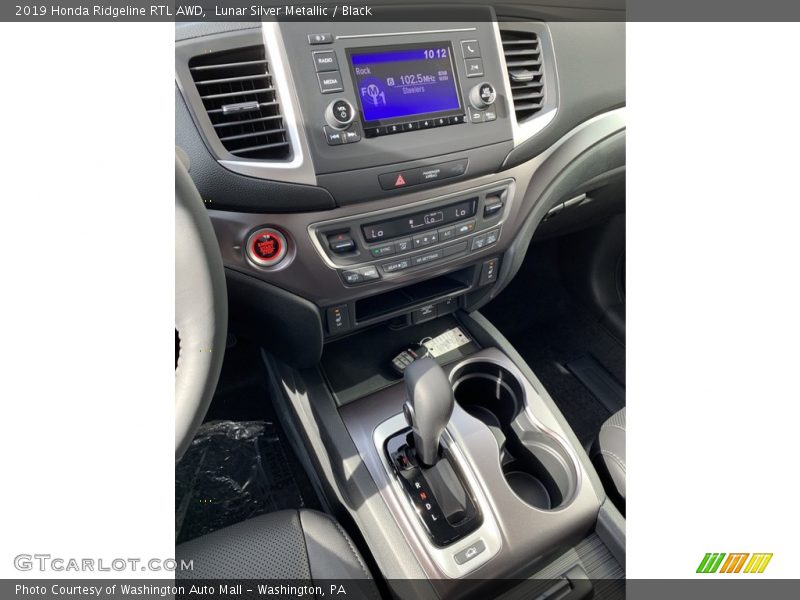 Lunar Silver Metallic / Black 2019 Honda Ridgeline RTL AWD