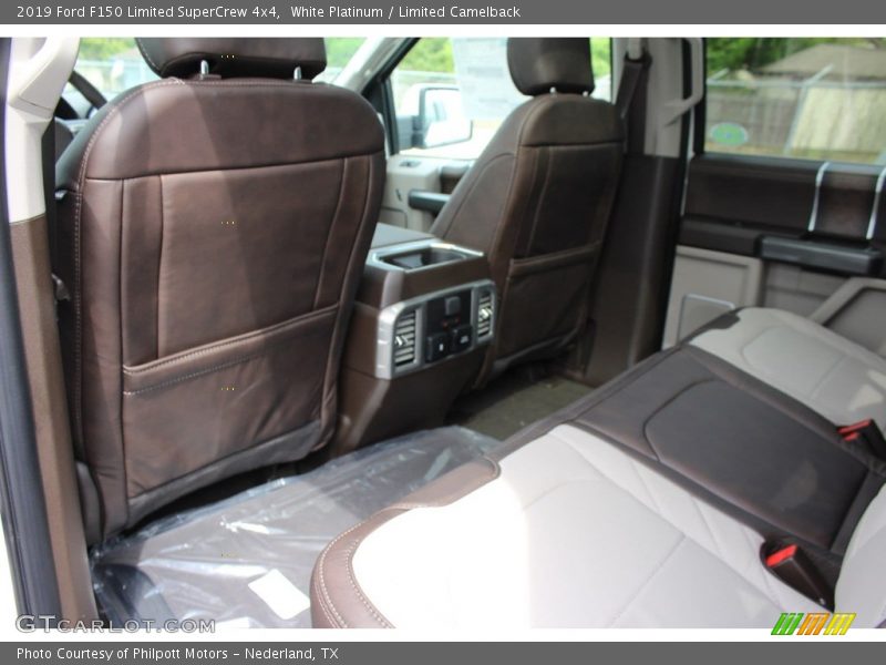 Rear Seat of 2019 F150 Limited SuperCrew 4x4