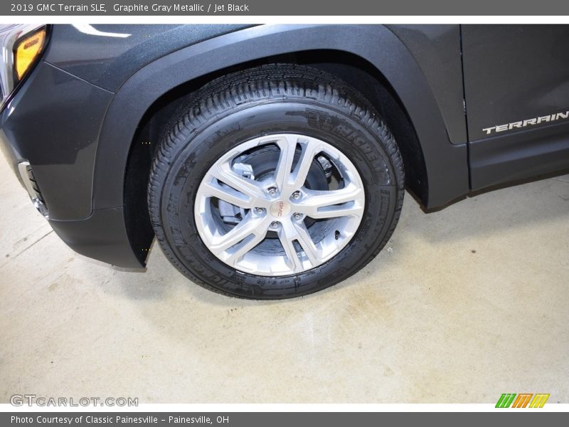 Graphite Gray Metallic / Jet Black 2019 GMC Terrain SLE