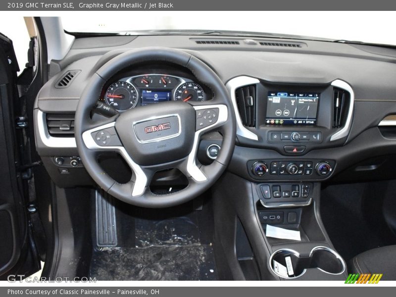 Graphite Gray Metallic / Jet Black 2019 GMC Terrain SLE