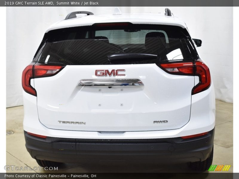Summit White / Jet Black 2019 GMC Terrain SLE AWD