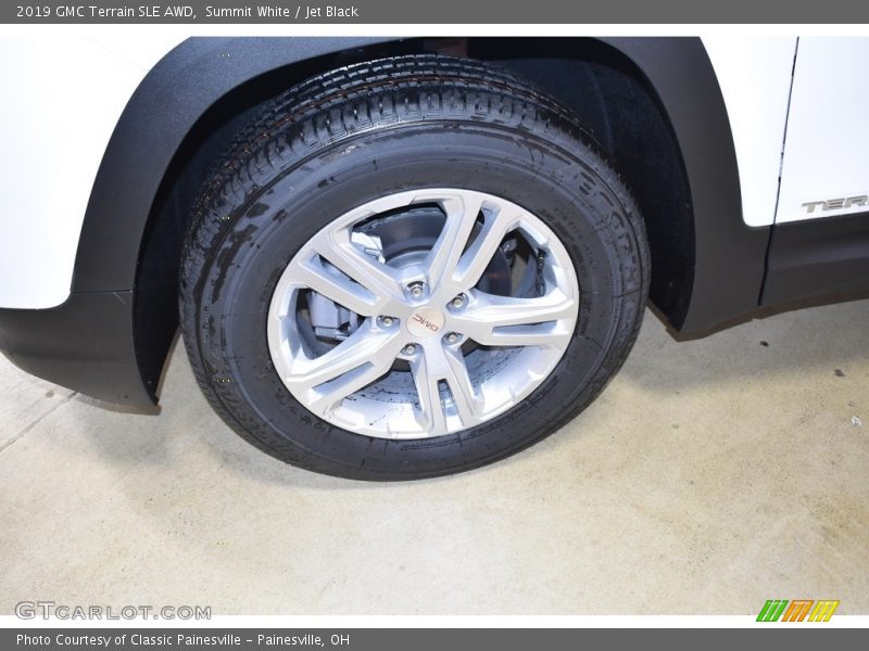 Summit White / Jet Black 2019 GMC Terrain SLE AWD