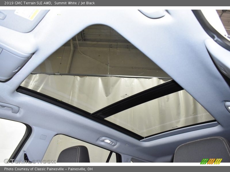 Summit White / Jet Black 2019 GMC Terrain SLE AWD