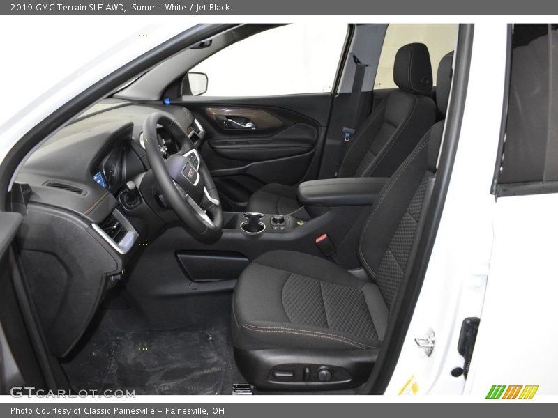 Summit White / Jet Black 2019 GMC Terrain SLE AWD