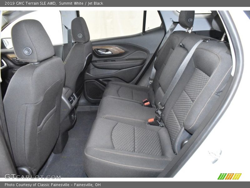 Summit White / Jet Black 2019 GMC Terrain SLE AWD