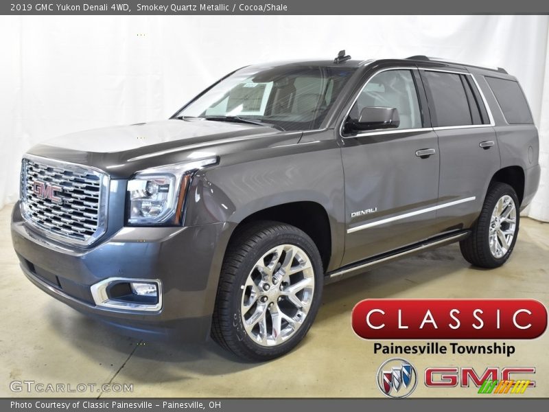 Smokey Quartz Metallic / Cocoa/Shale 2019 GMC Yukon Denali 4WD