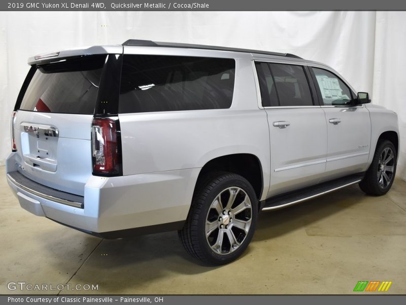 Quicksilver Metallic / Cocoa/Shale 2019 GMC Yukon XL Denali 4WD