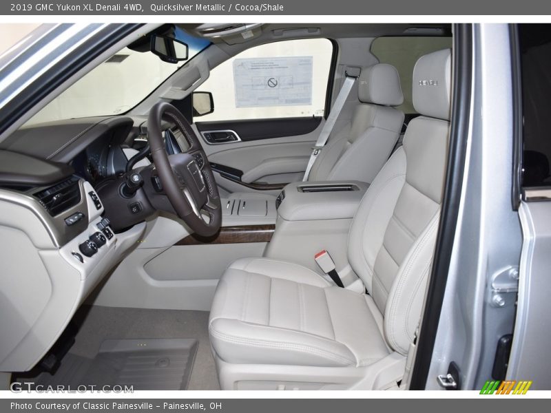 Quicksilver Metallic / Cocoa/Shale 2019 GMC Yukon XL Denali 4WD
