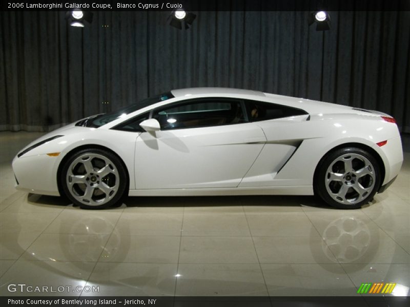 Bianco Cygnus / Cuoio 2006 Lamborghini Gallardo Coupe