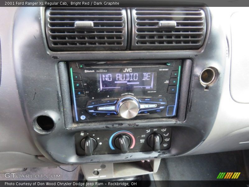 Bright Red / Dark Graphite 2001 Ford Ranger XL Regular Cab