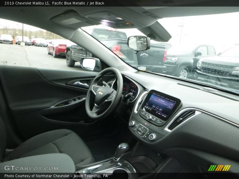 Pacific Blue Metallic / Jet Black 2019 Chevrolet Malibu LS