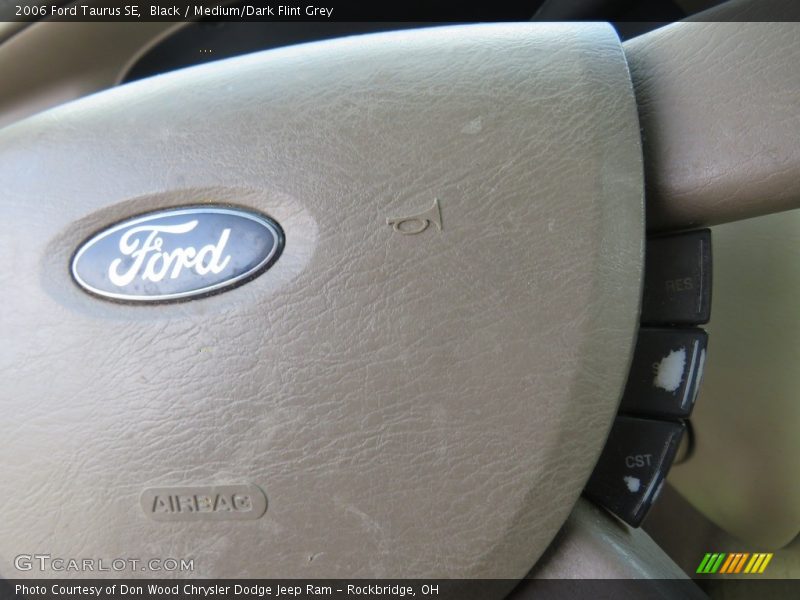 Black / Medium/Dark Flint Grey 2006 Ford Taurus SE