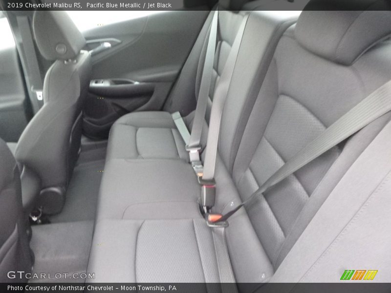 Pacific Blue Metallic / Jet Black 2019 Chevrolet Malibu RS