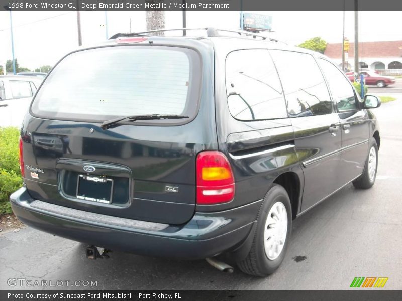 Deep Emerald Green Metallic / Medium Parchment 1998 Ford Windstar GL