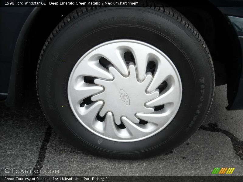 Deep Emerald Green Metallic / Medium Parchment 1998 Ford Windstar GL