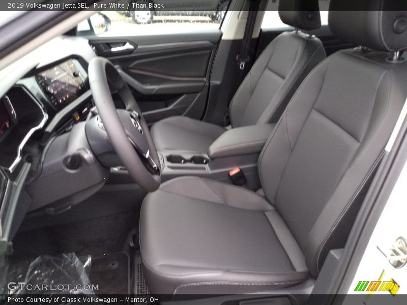 Pure White / Titan Black 2019 Volkswagen Jetta SEL