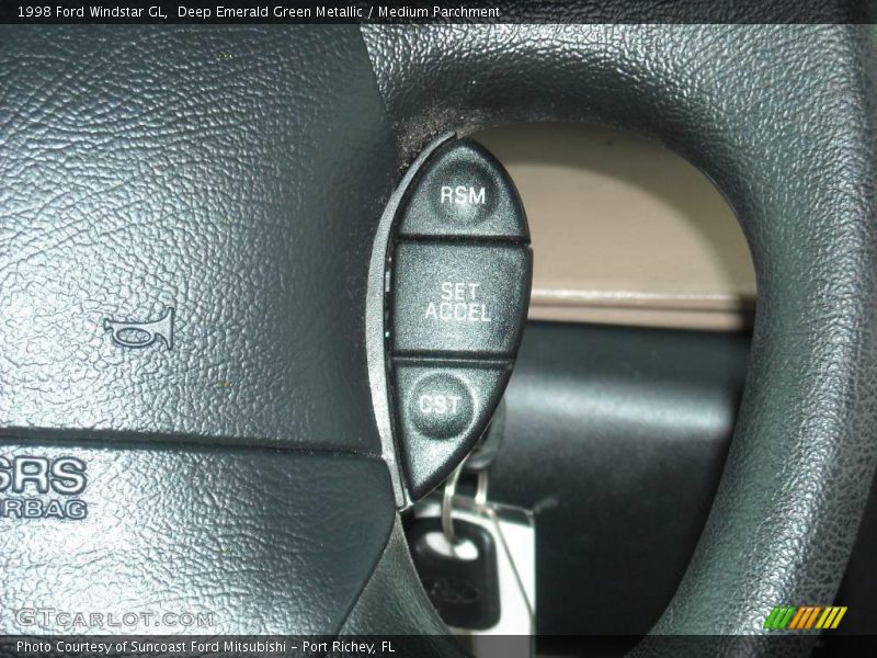 Deep Emerald Green Metallic / Medium Parchment 1998 Ford Windstar GL