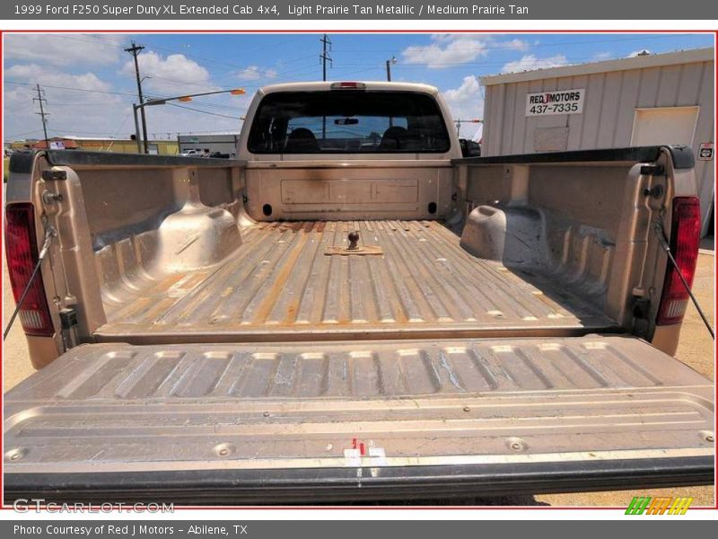 Light Prairie Tan Metallic / Medium Prairie Tan 1999 Ford F250 Super Duty XL Extended Cab 4x4