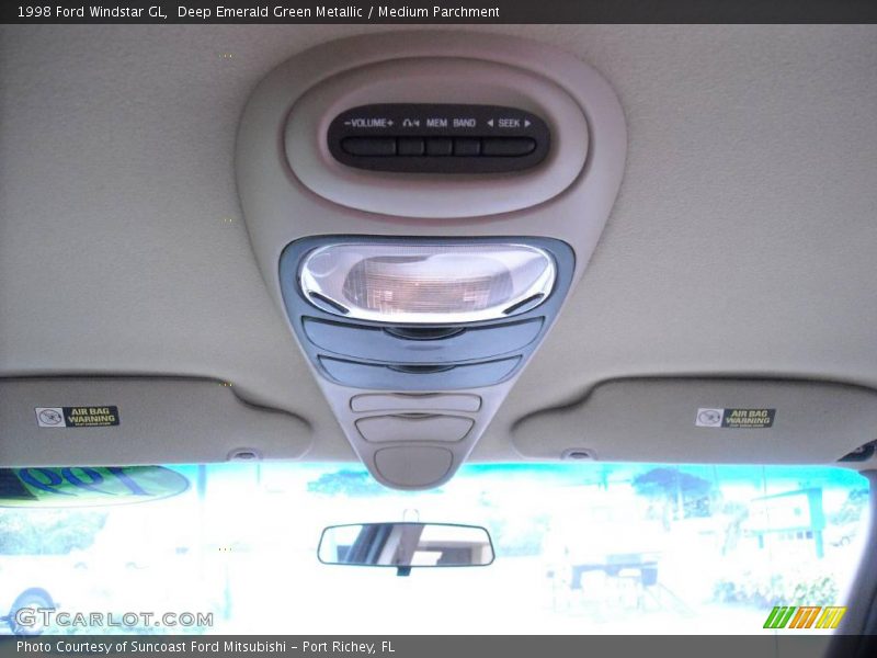 Deep Emerald Green Metallic / Medium Parchment 1998 Ford Windstar GL