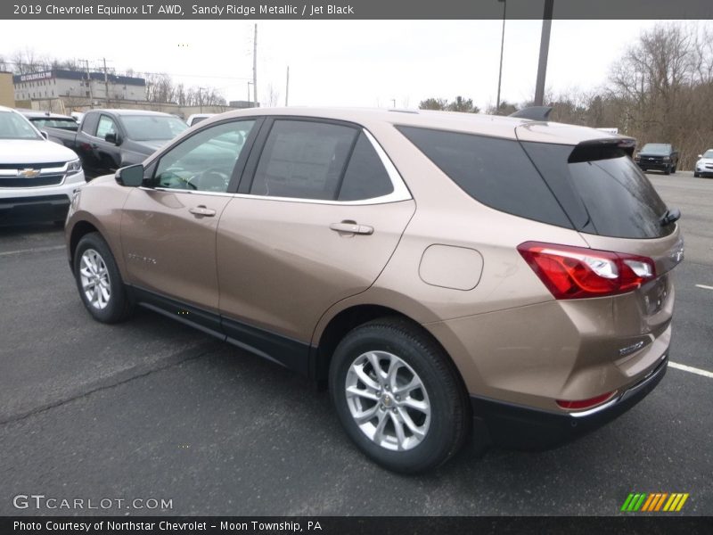 Sandy Ridge Metallic / Jet Black 2019 Chevrolet Equinox LT AWD