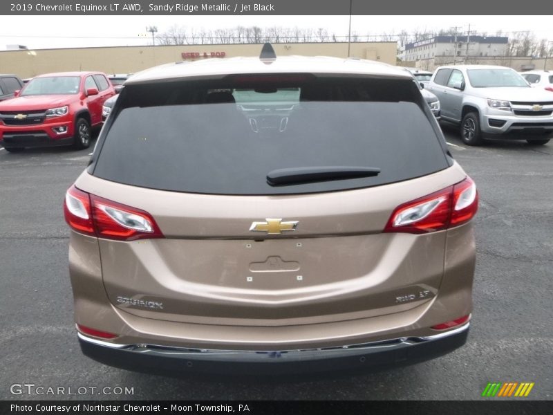 Sandy Ridge Metallic / Jet Black 2019 Chevrolet Equinox LT AWD