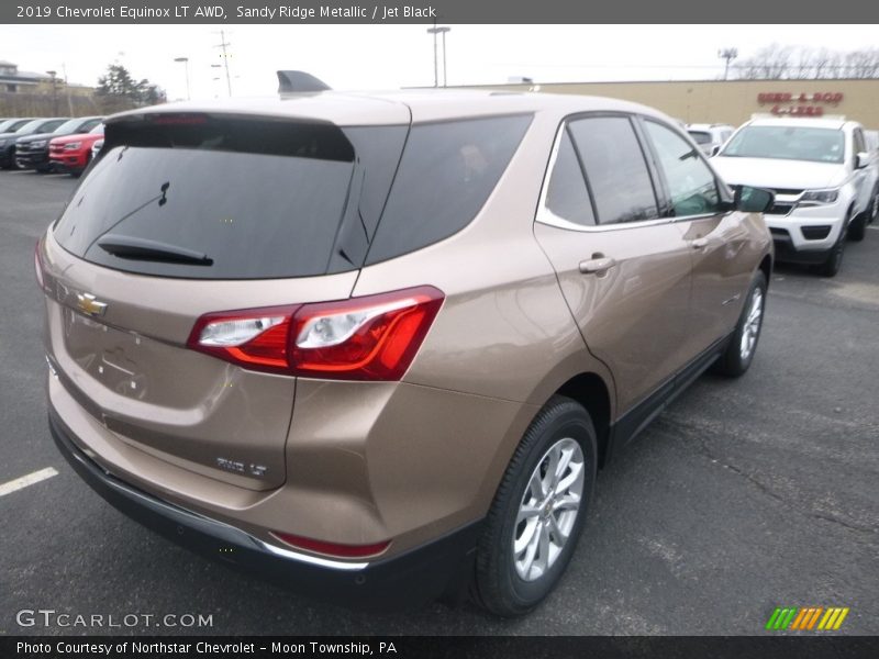 Sandy Ridge Metallic / Jet Black 2019 Chevrolet Equinox LT AWD