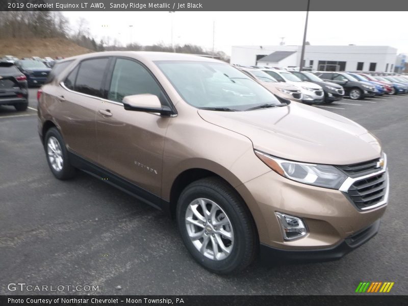 Sandy Ridge Metallic / Jet Black 2019 Chevrolet Equinox LT AWD