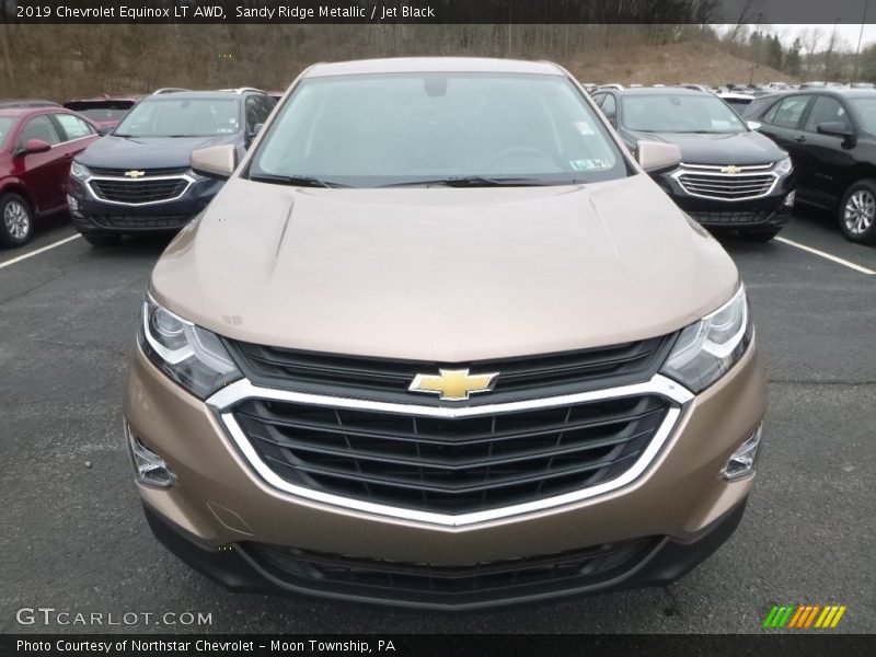 Sandy Ridge Metallic / Jet Black 2019 Chevrolet Equinox LT AWD
