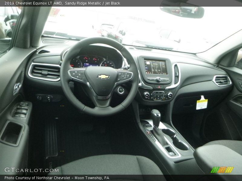 Sandy Ridge Metallic / Jet Black 2019 Chevrolet Equinox LT AWD