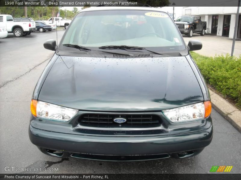 Deep Emerald Green Metallic / Medium Parchment 1998 Ford Windstar GL