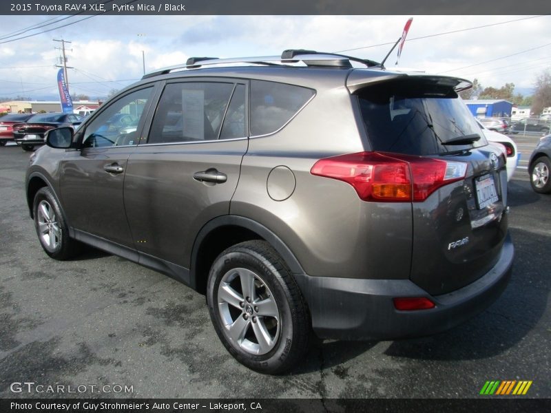 Pyrite Mica / Black 2015 Toyota RAV4 XLE