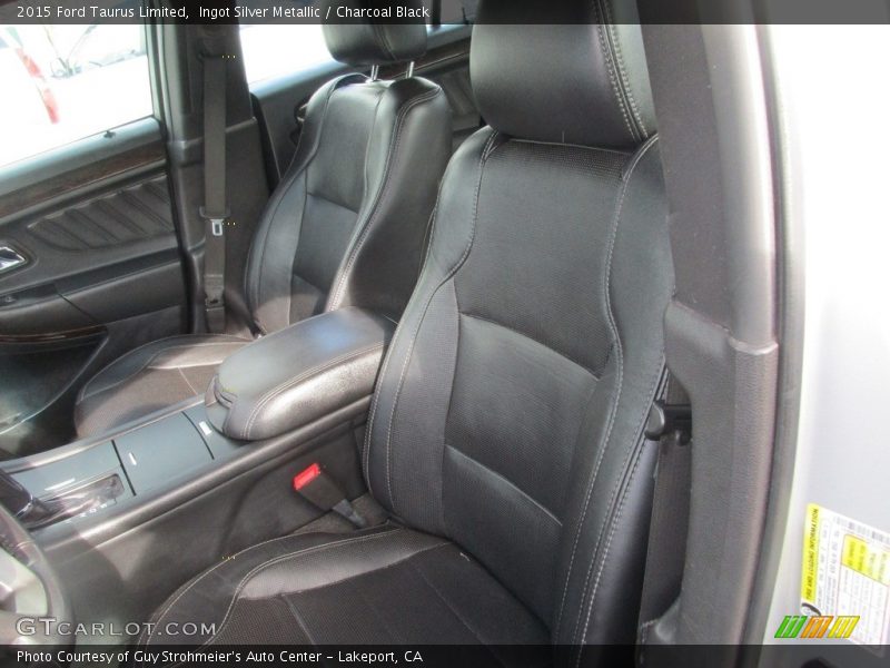 Ingot Silver Metallic / Charcoal Black 2015 Ford Taurus Limited