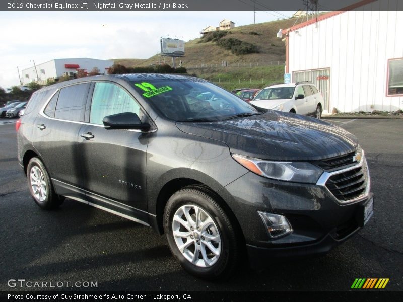 Nightfall Gray Metallic / Jet Black 2019 Chevrolet Equinox LT
