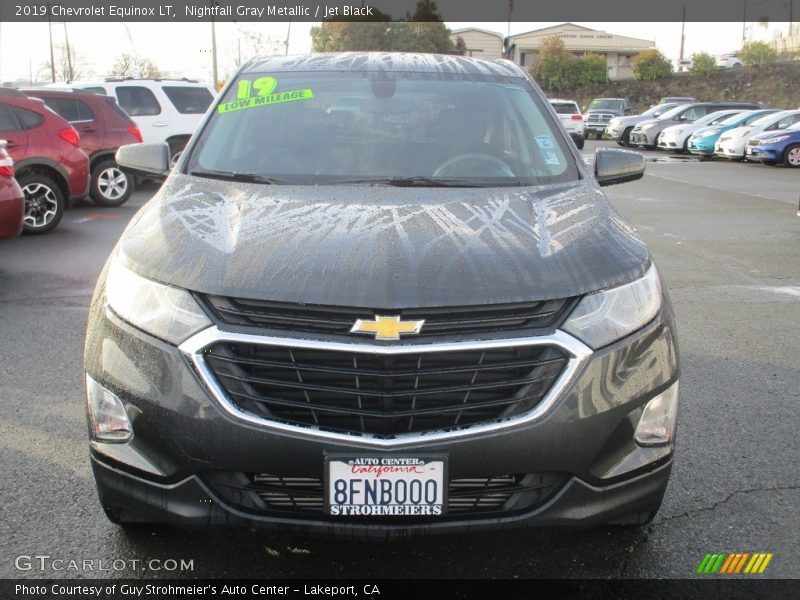 Nightfall Gray Metallic / Jet Black 2019 Chevrolet Equinox LT