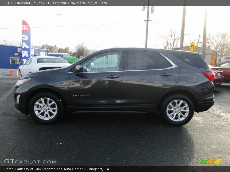 Nightfall Gray Metallic / Jet Black 2019 Chevrolet Equinox LT