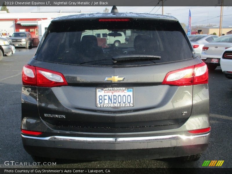 Nightfall Gray Metallic / Jet Black 2019 Chevrolet Equinox LT
